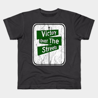 Victory Over The Streets - Hip Hop Blvd Kids T-Shirt